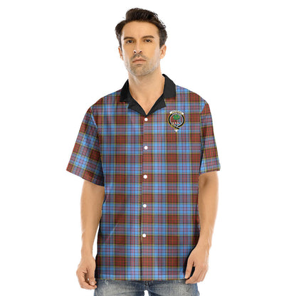 Anderson Modern Tartan Crest Hawaii Shirt