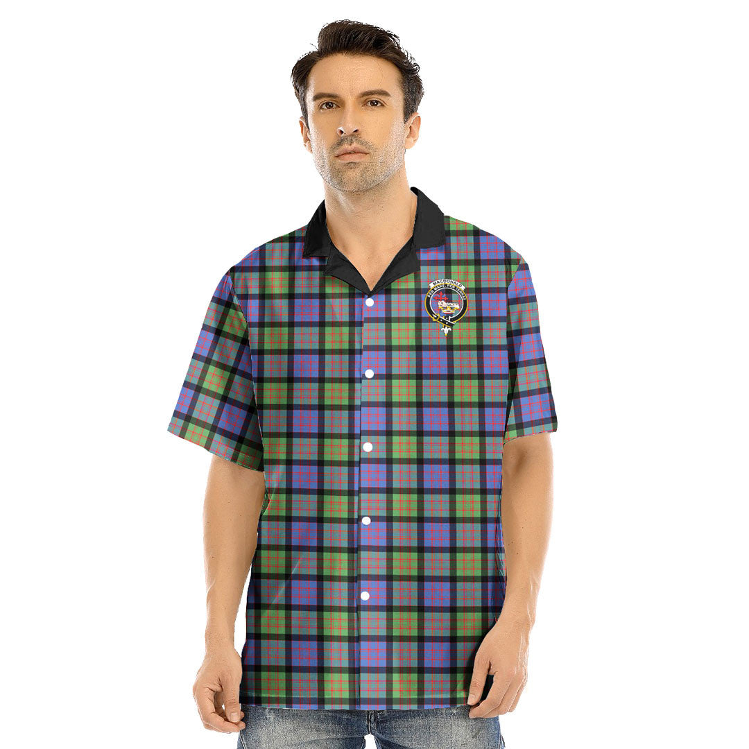 MacDonald Ancient Tartan Crest Hawaii Shirt