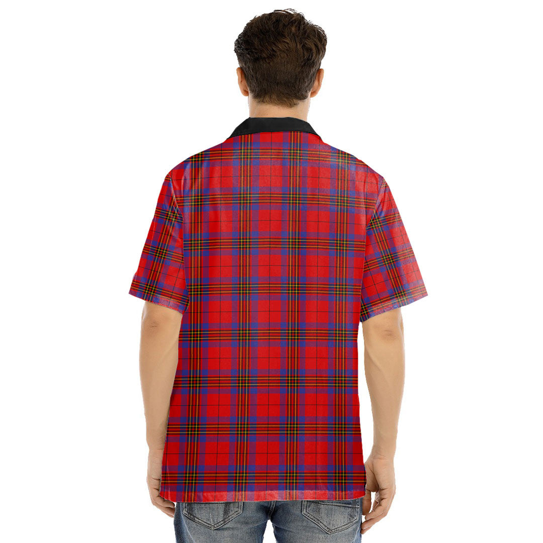 Leslie Modern Tartan Crest Hawaii Shirt