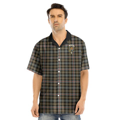 MacKenzie Weathered Tartan Crest Hawaii Shirt