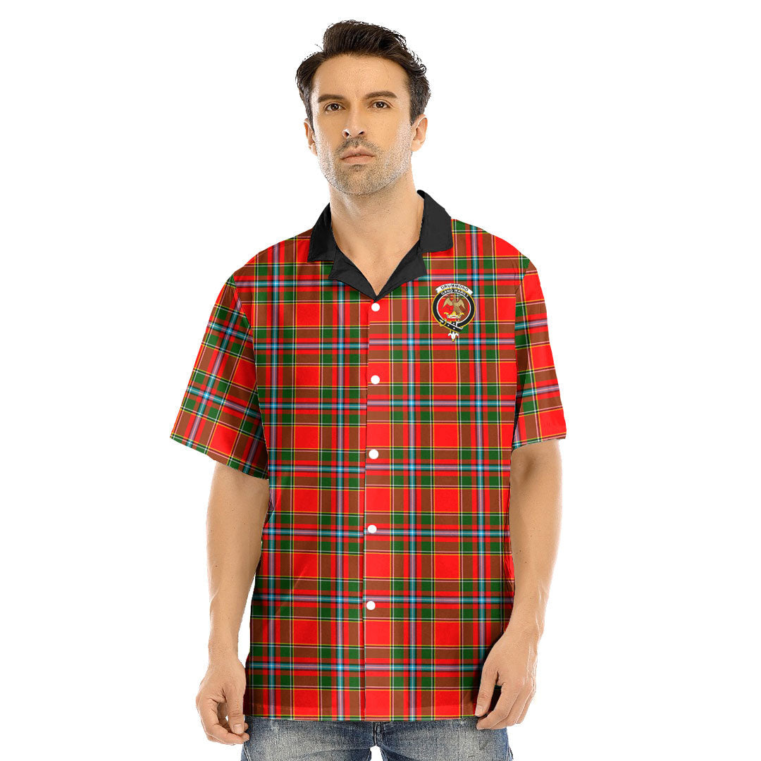 Drummond of Perth Tartan Crest Hawaii Shirt