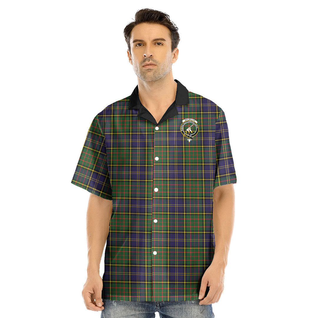 MacMillan Hunting Modern Tartan Crest Hawaii Shirt