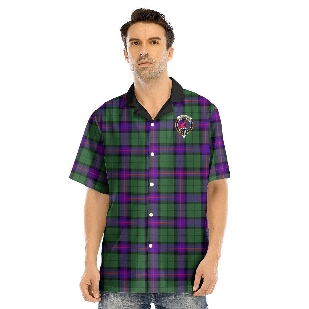 Armstrong Modern Tartan Crest Hawaii Shirt