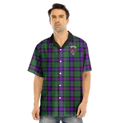 Armstrong Modern Tartan Crest Hawaii Shirt