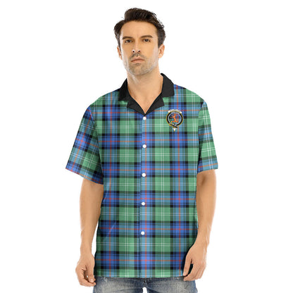 Sutherland Old Ancient Tartan Crest Hawaii Shirt