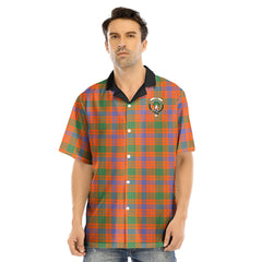 Ross Ancient Tartan Crest Hawaii Shirt