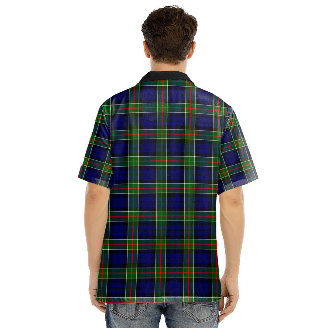 Colquhoun Modern Tartan Crest Hawaii Shirt