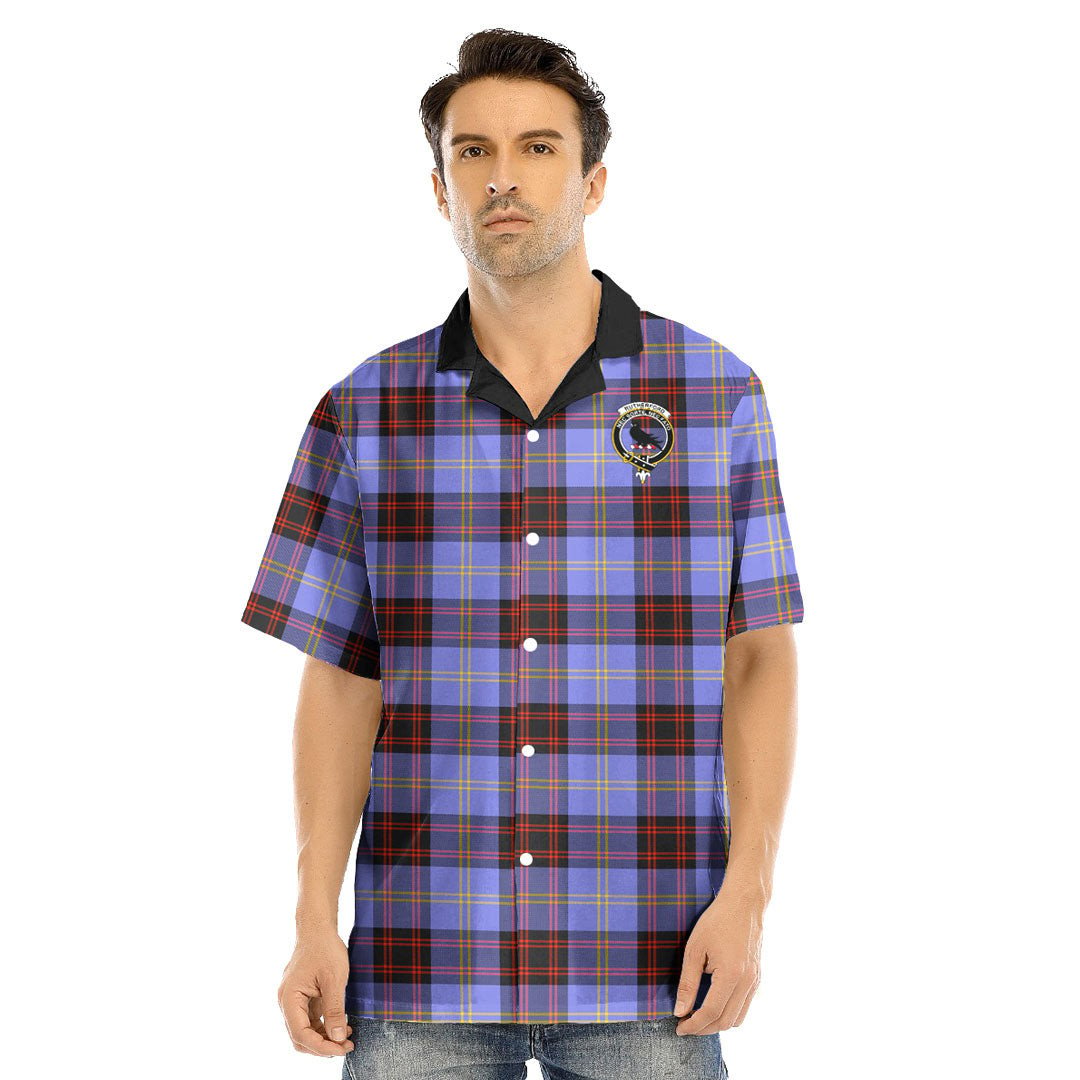 Rutherford Tartan Crest Hawaii Shirt