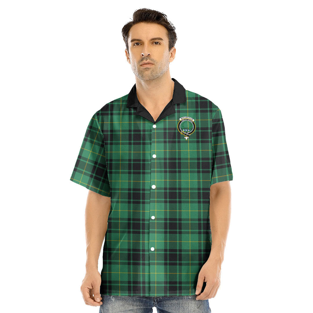 MacArthur Ancient Tartan Crest Hawaii Shirt