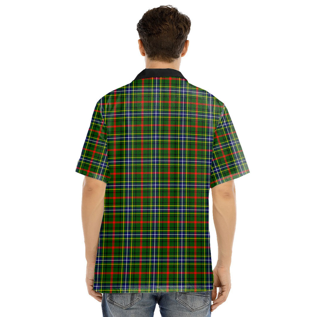 Bisset Tartan Crest Hawaii Shirt