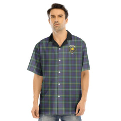 Campbell Argyll Modern Tartan Crest Hawaii Shirt