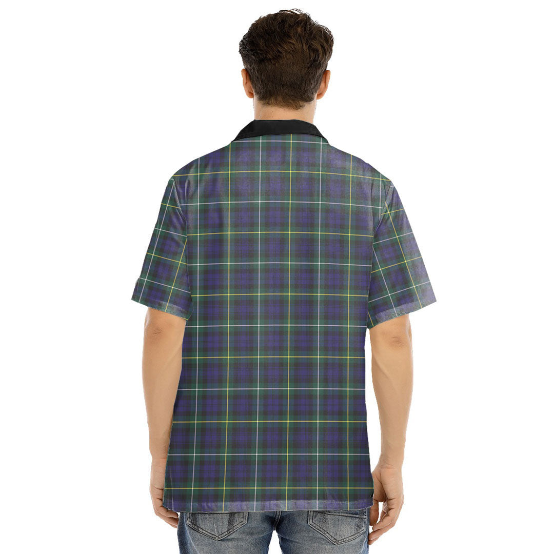 Campbell Argyll Modern Tartan Crest Hawaii Shirt