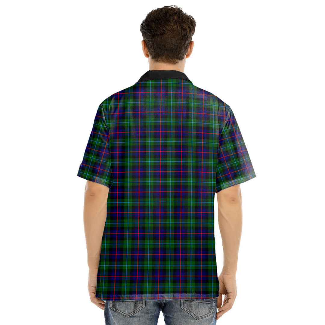 Campbell of Cawdor Modern Tartan Crest Hawaii Shirt