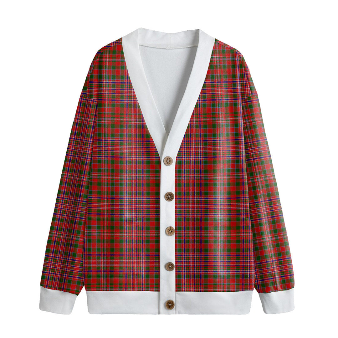 MacAlister Modern Tartan Plaid Knitted Fleece Cardigan