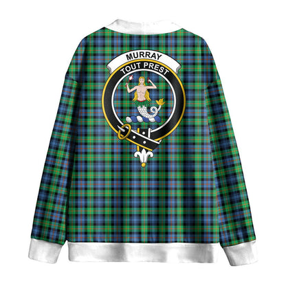 Murray of Atholl Ancient Tartan Crest Knitted Fleece Cardigan