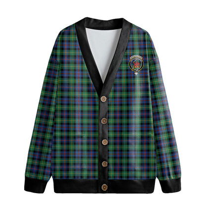 Farquharson Ancient Tartan Crest Knitted Fleece Cardigan