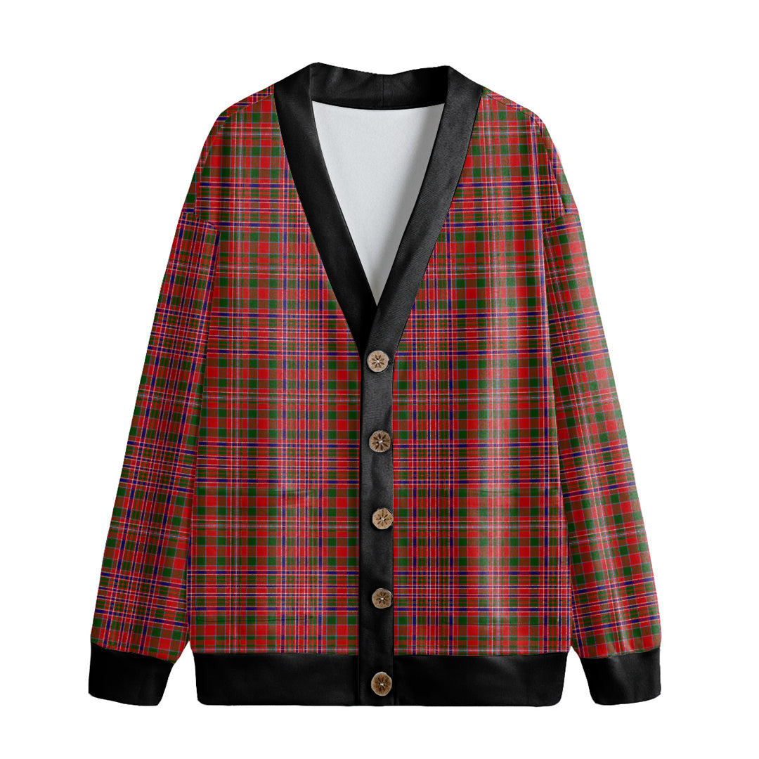 MacAlister Modern Tartan Plaid Knitted Fleece Cardigan