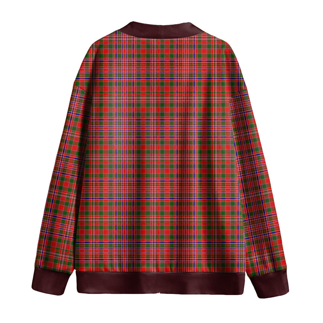 MacAlister Modern Tartan Plaid Knitted Fleece Cardigan