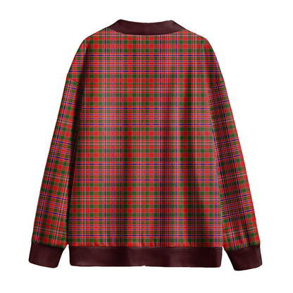 MacAlister Modern Tartan Plaid Knitted Fleece Cardigan