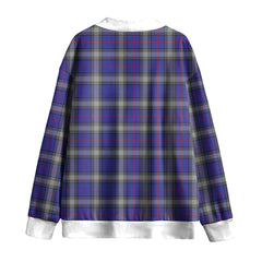 Kinnaird Tartan Plaid Knitted Fleece Cardigan