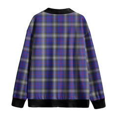 Kinnaird Tartan Plaid Knitted Fleece Cardigan