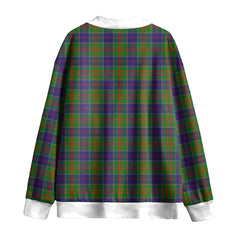 Stewart of Appin Hunting Modern Tartan Plaid Knitted Fleece Cardigan