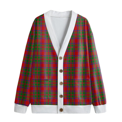 MacKintosh Modern Tartan Plaid Knitted Fleece Cardigan