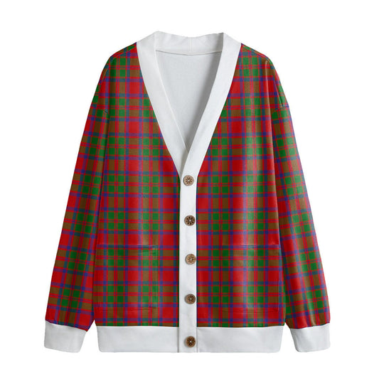 MacKintosh Modern Tartan Plaid Knitted Fleece Cardigan