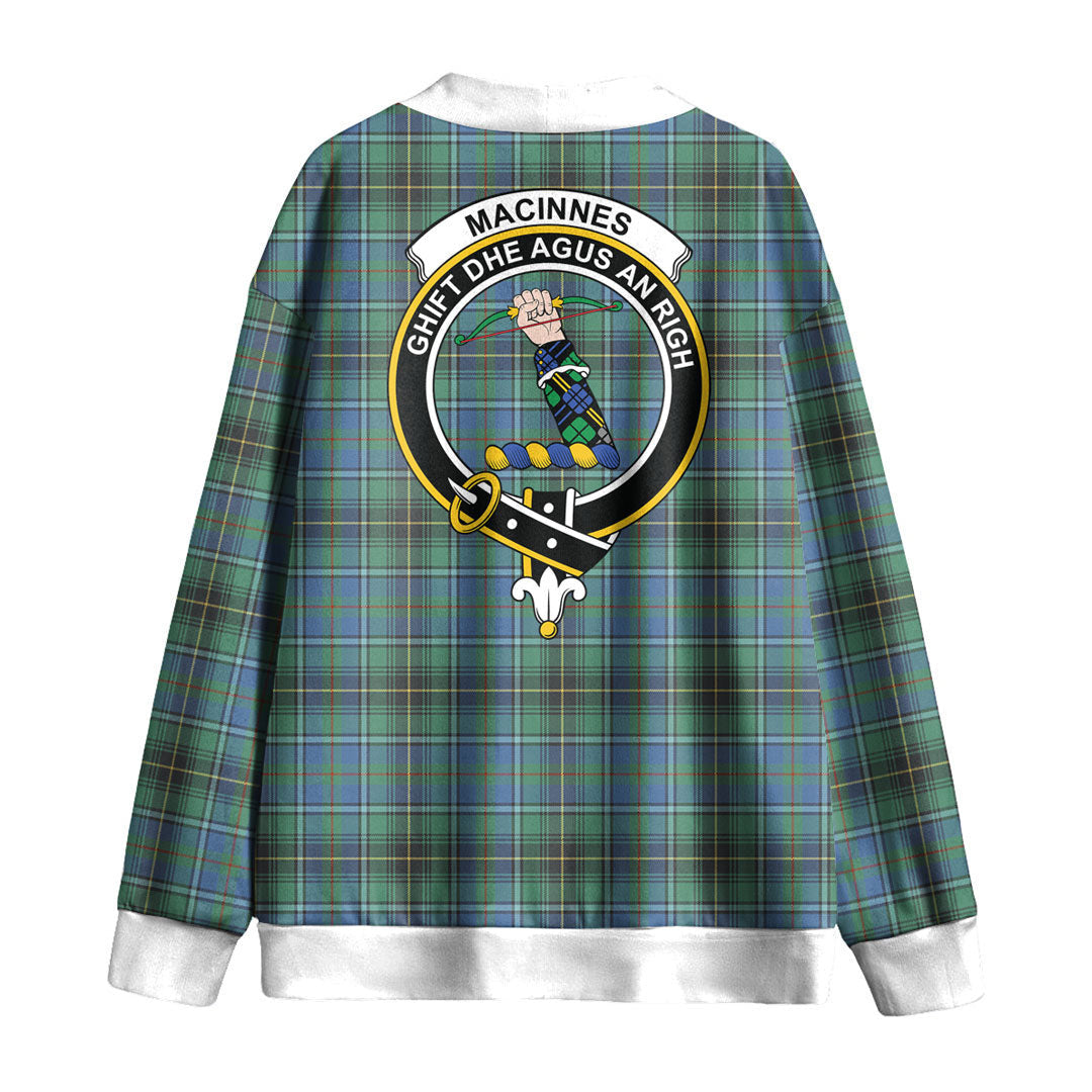 MacInnes Ancient Tartan Crest Knitted Fleece Cardigan