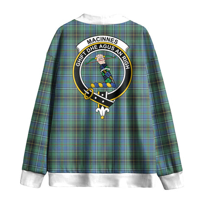 MacInnes Ancient Tartan Crest Knitted Fleece Cardigan