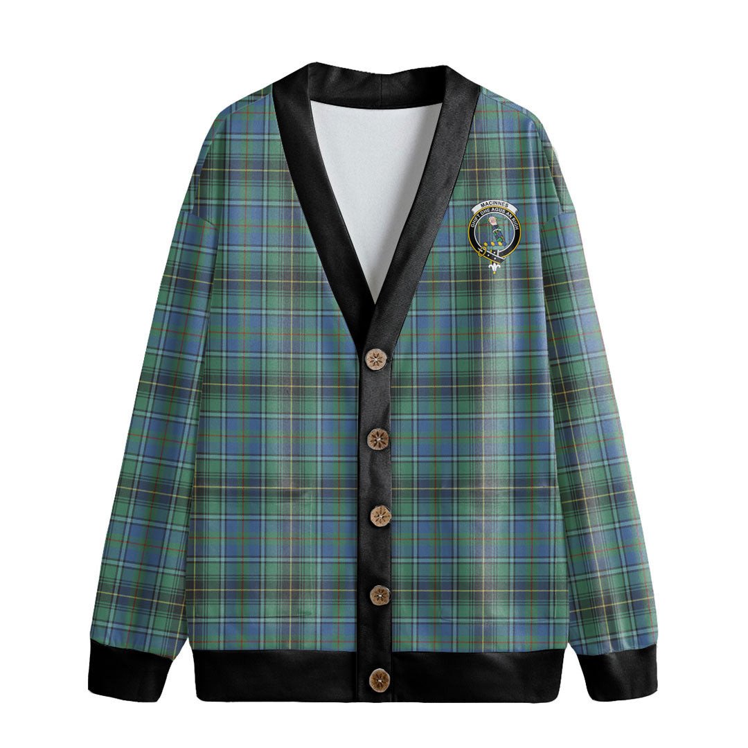 MacInnes Ancient Tartan Crest Knitted Fleece Cardigan