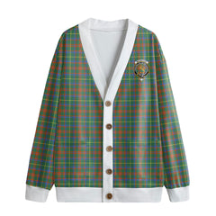 MacKintosh Hunting Ancient Tartan Crest Knitted Fleece Cardigan