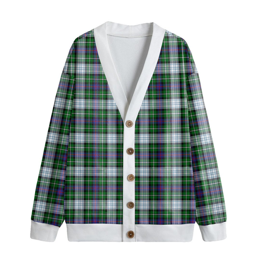 MacKenzie Dress Modern Tartan Plaid Knitted Fleece Cardigan