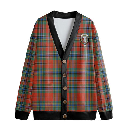 MacLean of Duart Ancient Tartan Crest Knitted Fleece Cardigan