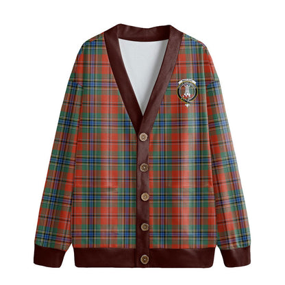 MacLean of Duart Ancient Tartan Crest Knitted Fleece Cardigan