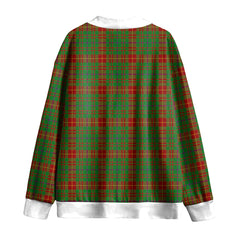 Fulton Tartan Plaid Knitted Fleece Cardigan