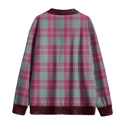 Crawford Ancient Tartan Plaid Knitted Fleece Cardigan