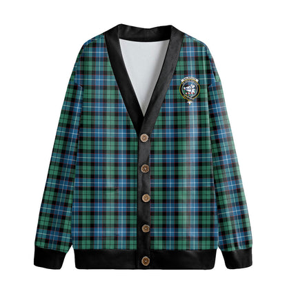 Galbraith Ancient Tartan Crest Knitted Fleece Cardigan