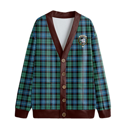 Galbraith Ancient Tartan Crest Knitted Fleece Cardigan