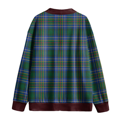 Cockburn Ancient Tartan Plaid Knitted Fleece Cardigan