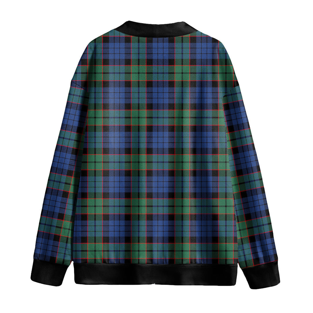 Fletcher Ancient Tartan Plaid Knitted Fleece Cardigan