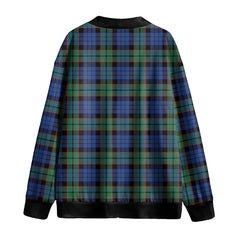 Fletcher Ancient Tartan Plaid Knitted Fleece Cardigan