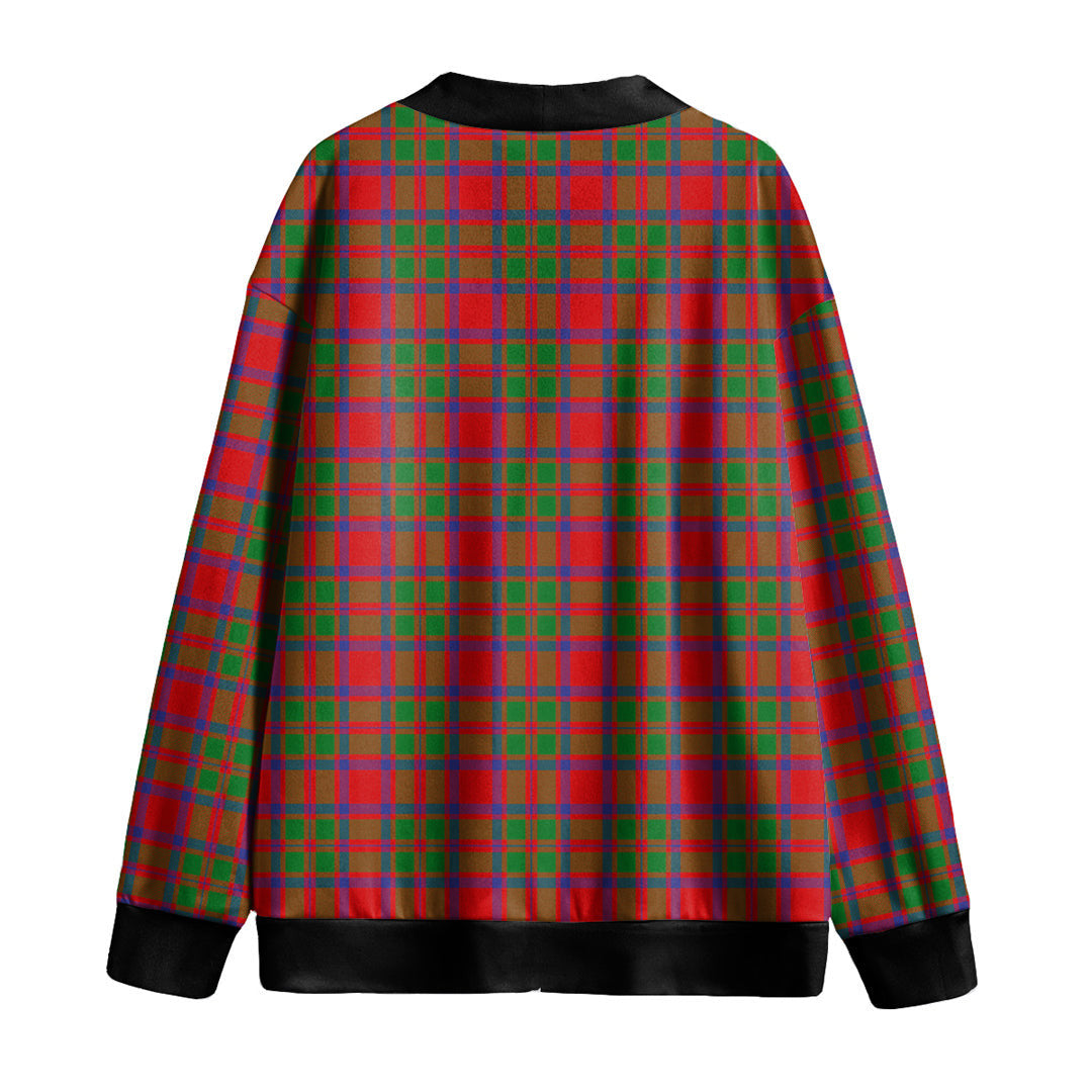 MacKintosh Modern Tartan Plaid Knitted Fleece Cardigan