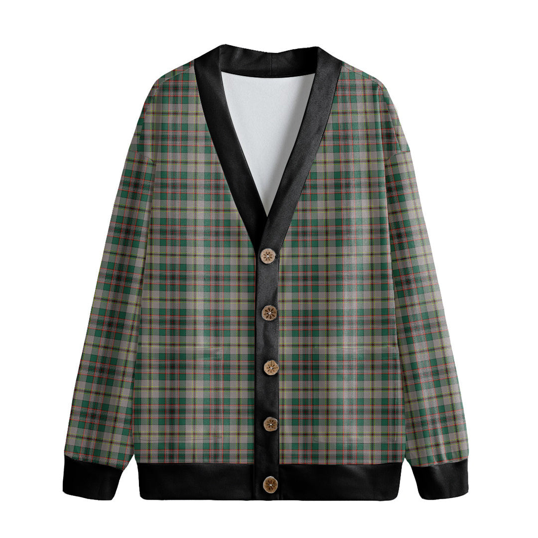 Craig Ancient Tartan Plaid Knitted Fleece Cardigan