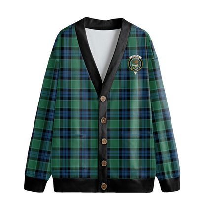 Graham of Menteith Ancient Tartan Crest Knitted Fleece Cardigan