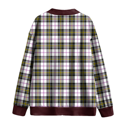 MacPherson Dress Modern Tartan Plaid Knitted Fleece Cardigan