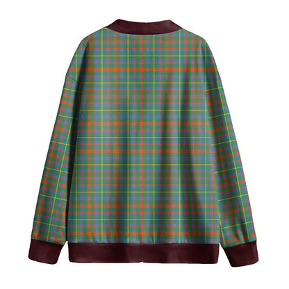 MacKintosh Hunting Ancient Tartan Plaid Knitted Fleece Cardigan