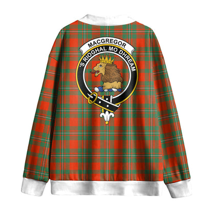 MacGregor Ancient Tartan Crest Knitted Fleece Cardigan