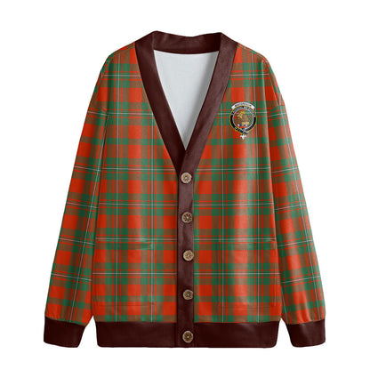 MacGregor Ancient Tartan Crest Knitted Fleece Cardigan