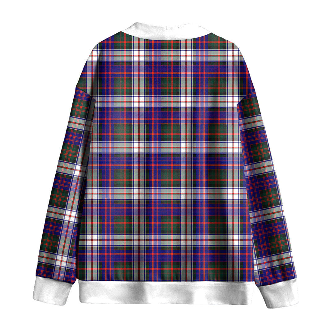 MacDonald Dress Modern Tartan Plaid Knitted Fleece Cardigan